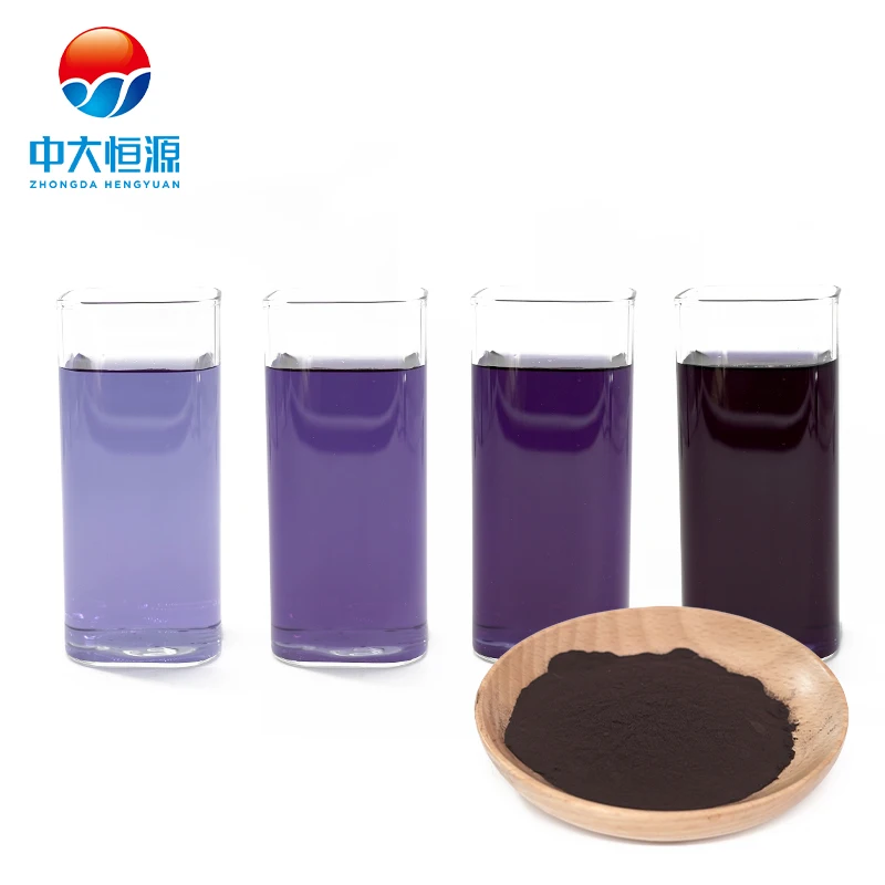 Plant Extract Black Carrot Concentrate Juice Powder for Frozen Dessert