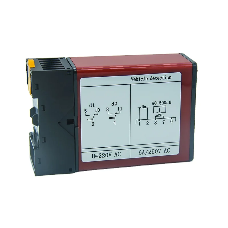 Cheap Vehicle Inductive Loop Detector Sensor Single Channel Ground For Parking Boom Barrier Gate