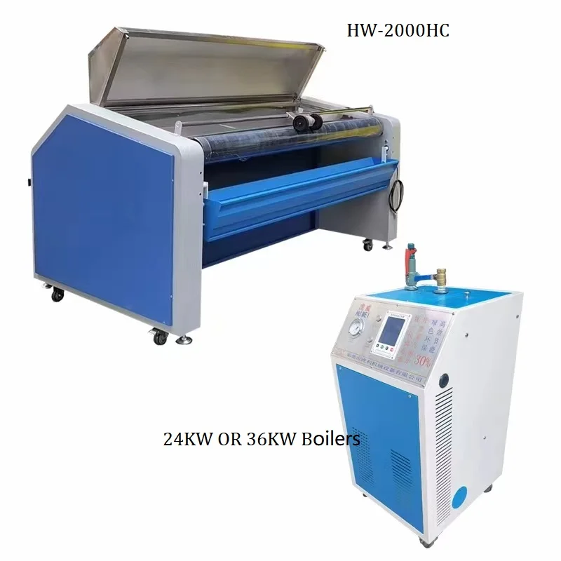 Small Fabric Shrinking Sanforizing Machine Heat Setting Machine