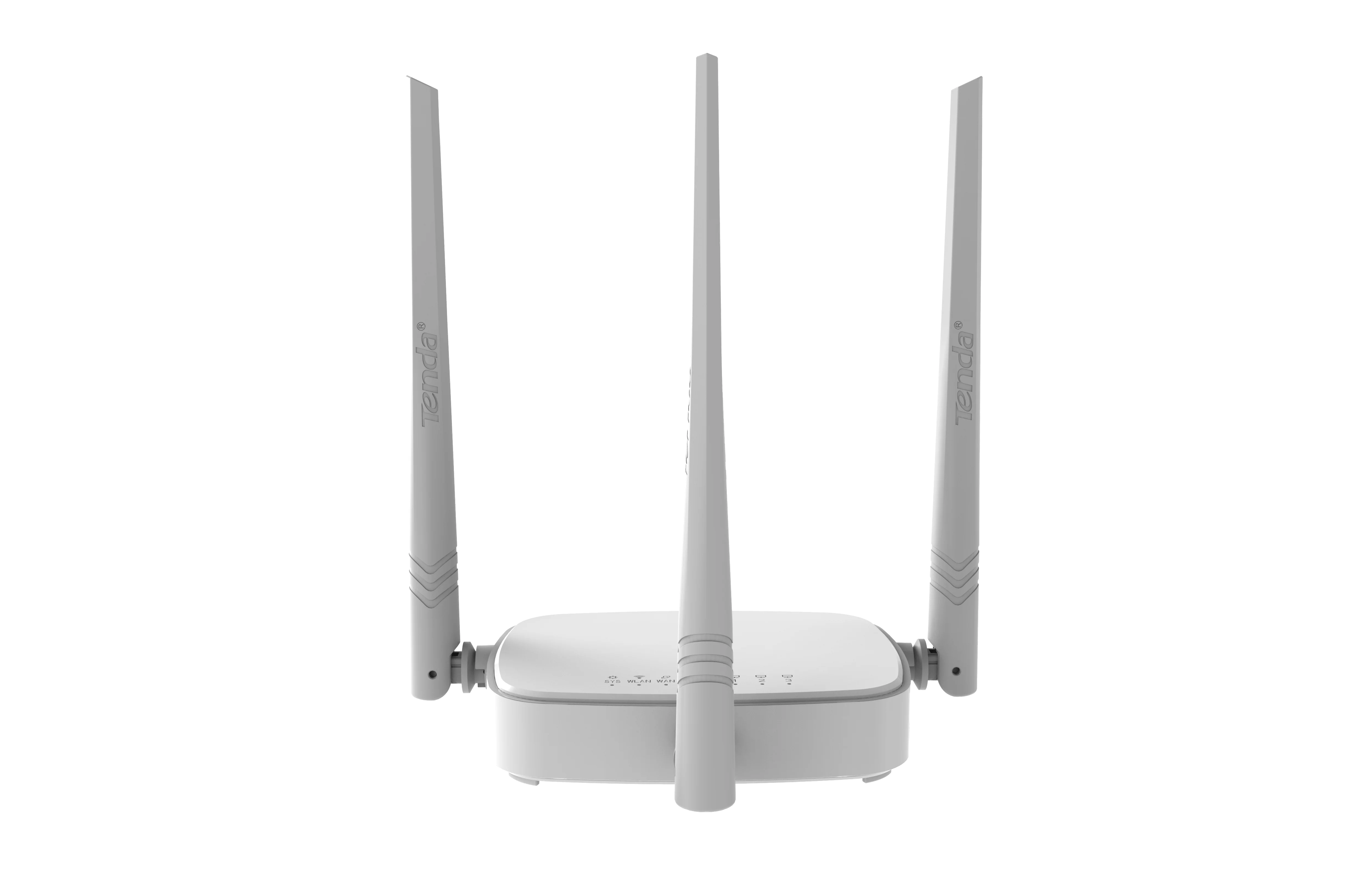 85% новый оригинальный Tenda N318 сетевой беспроводной маршрутизатор 1lan + 3 порта WAN на английском языке 300