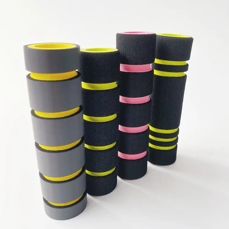 EPDM/NBR/FKM/NR/SBR extruded rubber tube sponge  foam tube