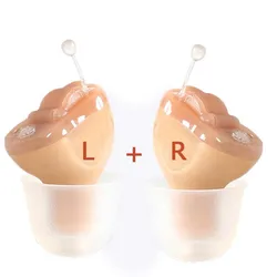 Sound Amplifier for Moderate Hearing Loss with Blue/Red/Beige Color Cheap Invisible Hearing Aid Sound Amplifier