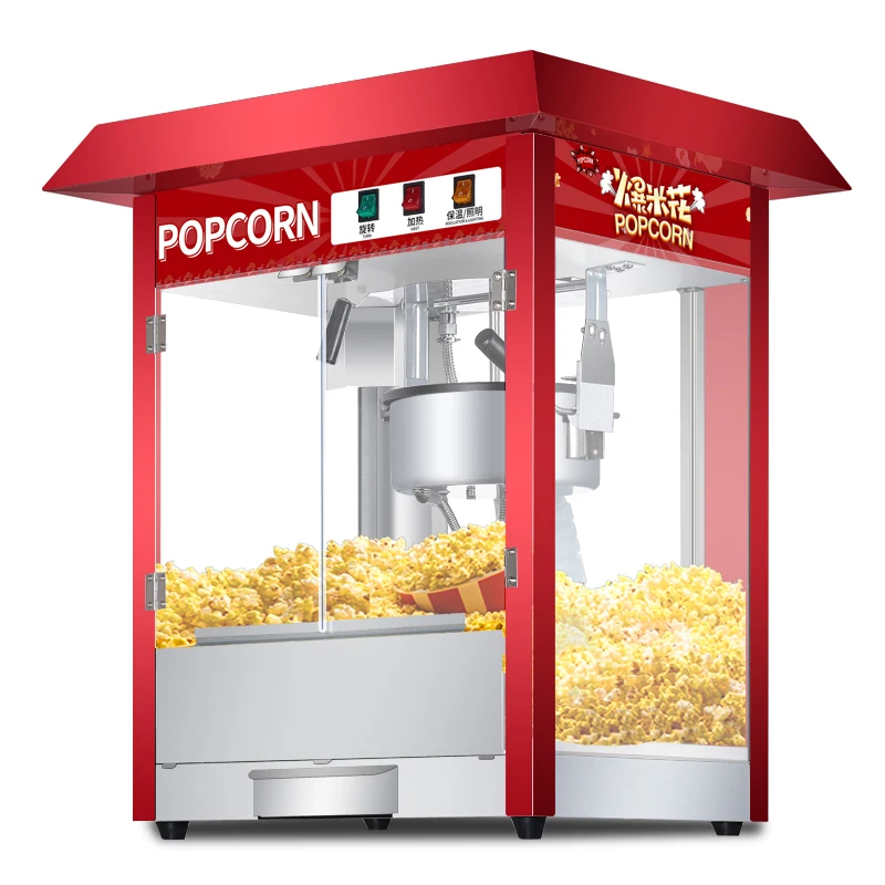 Popcorn machine for commercial Hight efficiency popcorn machine Hot sale electric popcorn maker