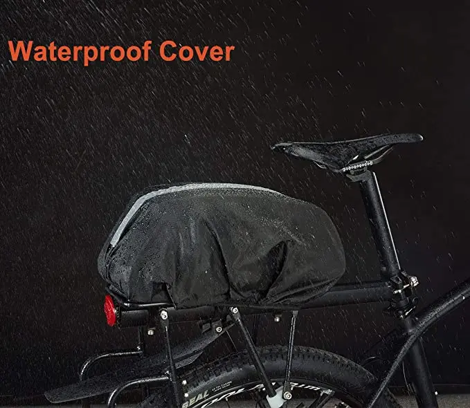 Custom Waterproof  Travel  Bicycle Storage Trunk Pouch Bike Bag Rear