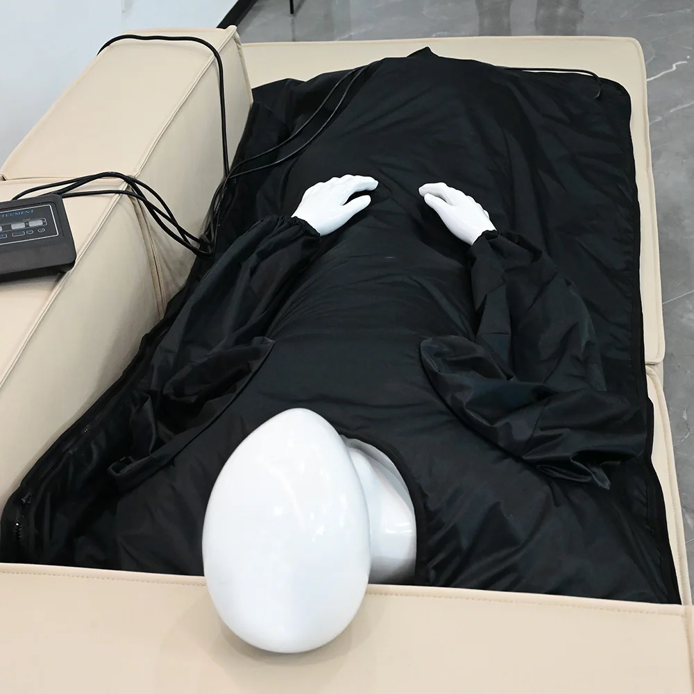 Новый дизайн дальняя инфракрасная сауна одеяло портативная сауна Инфракрасная для детоксикации и восстановления