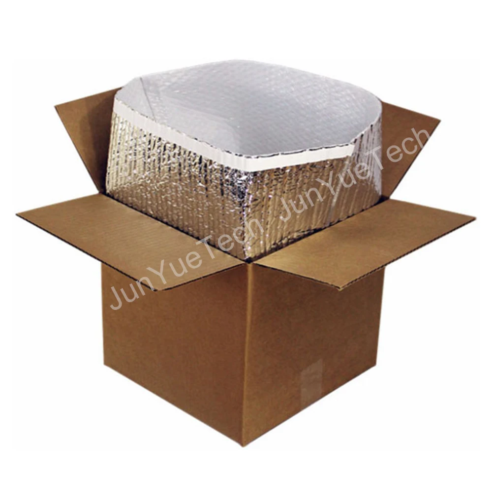 Многоразовые Щепка алюминиевая фольга холодного термоизолированная вкладыш коробки вкладыш сумки-холодильники