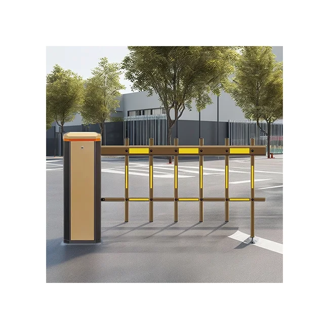 Automatic 3-6m Boom Barrier Gate System Drop Arm Traffic Barrier for Hotel Garage & Car Parking Lot Use