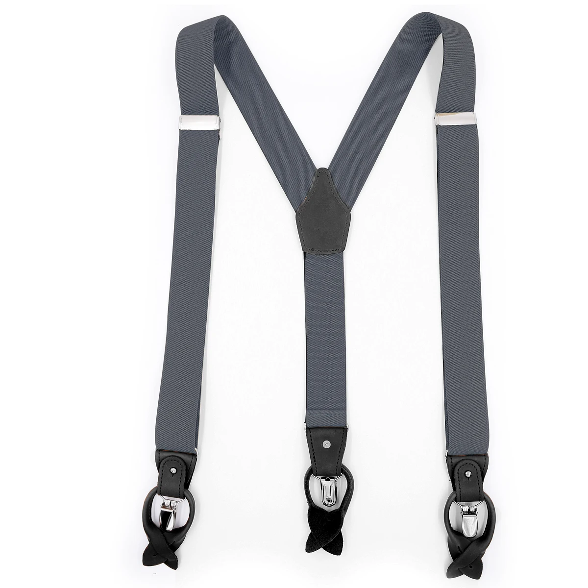 6 CLIPS BUTTON BRACES SUSPENDERS