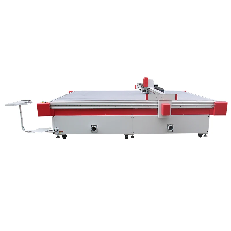 Cnc Sponge Pu Foam Vertical Cutting Machine With Ce With Ccd Camera