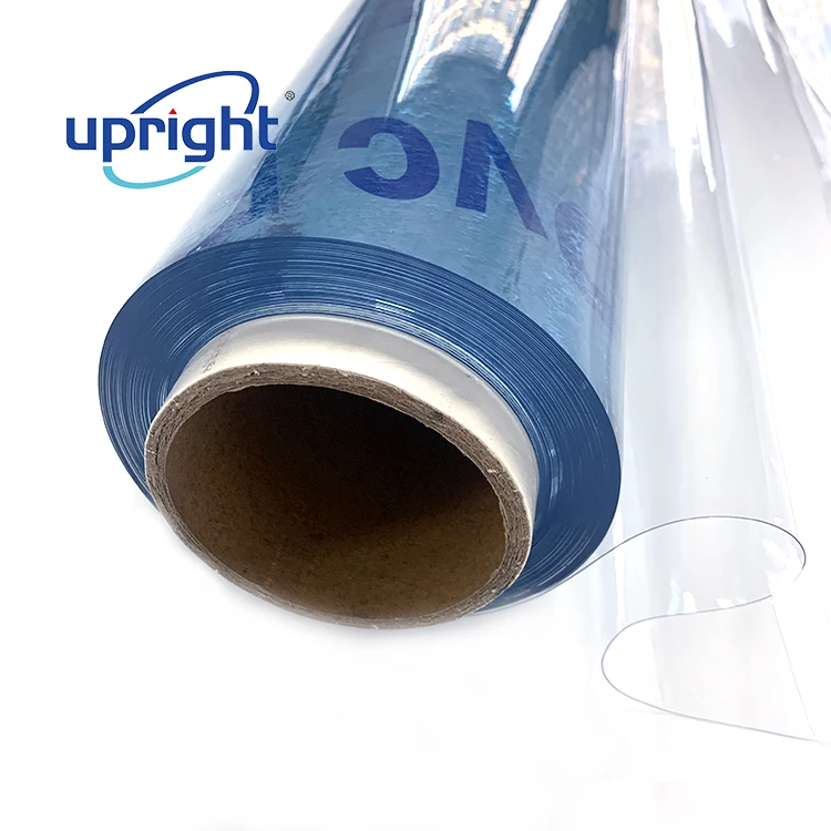 Upright protective soft plastic dustproof super clear soft pvc film for making Dust Cover Bag