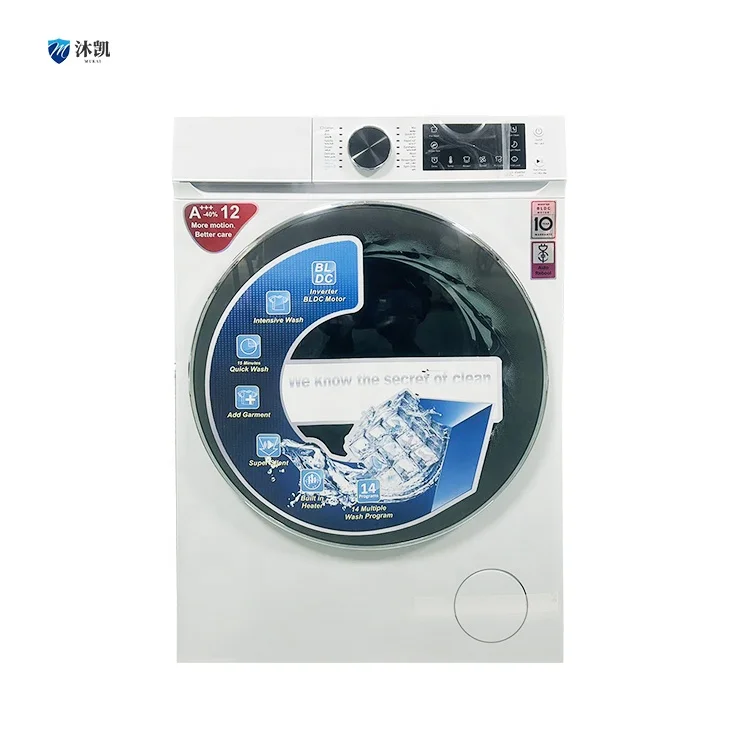 Commercial Front Loader Washing Machine Laundry Equipment 12Kg Fully Automatic Washing Machine