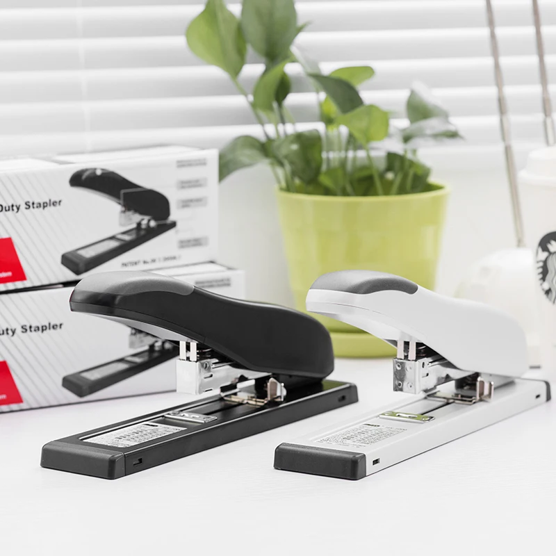 HS-1000 24/8 24/10 23/10 Industrial Big Manual Book Binding Machine Binding 100 Sheet Capacity Dual Head Heavy Duty Stapler