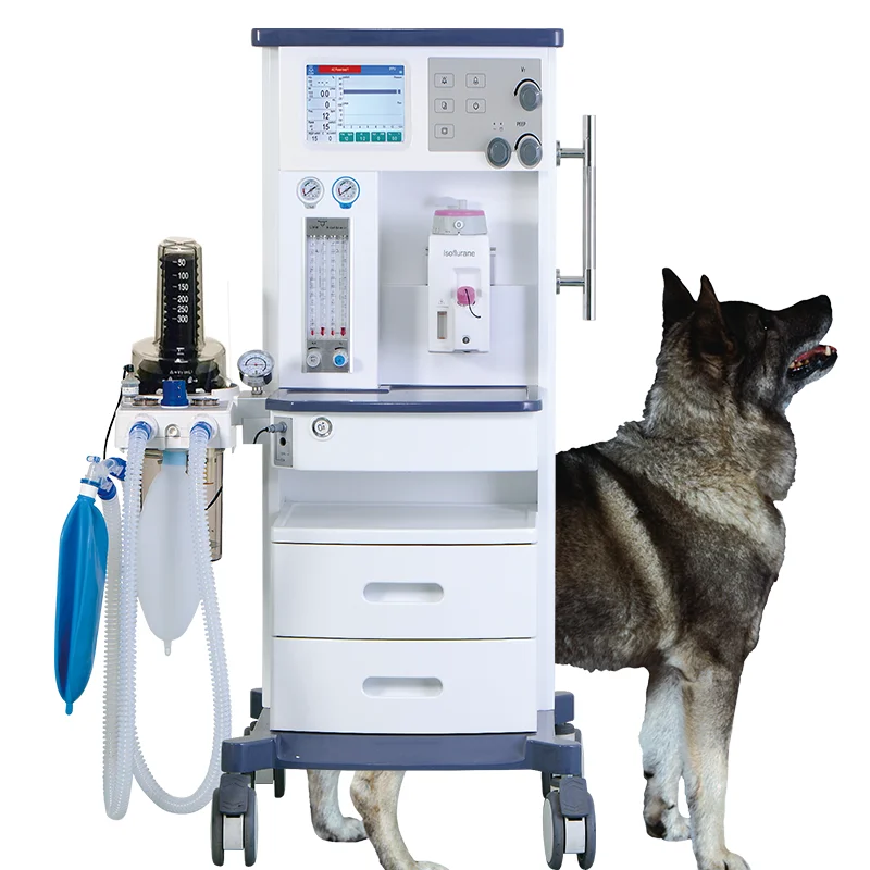 Удобный для пользователя аппарат ветеринарной анестезии Moduflex Optimax