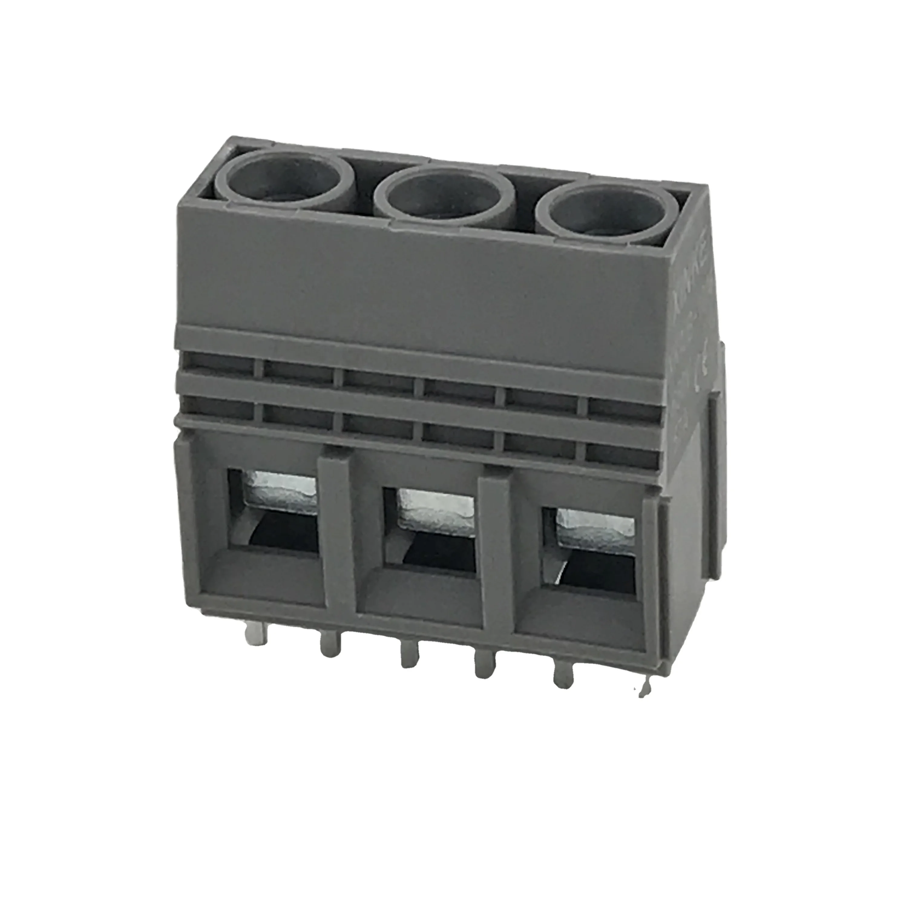 gray PCB 100 amp power terminal block screw XK1016B-10.16MM pitch 4 row vertical pin header with high voltage 650V 57A