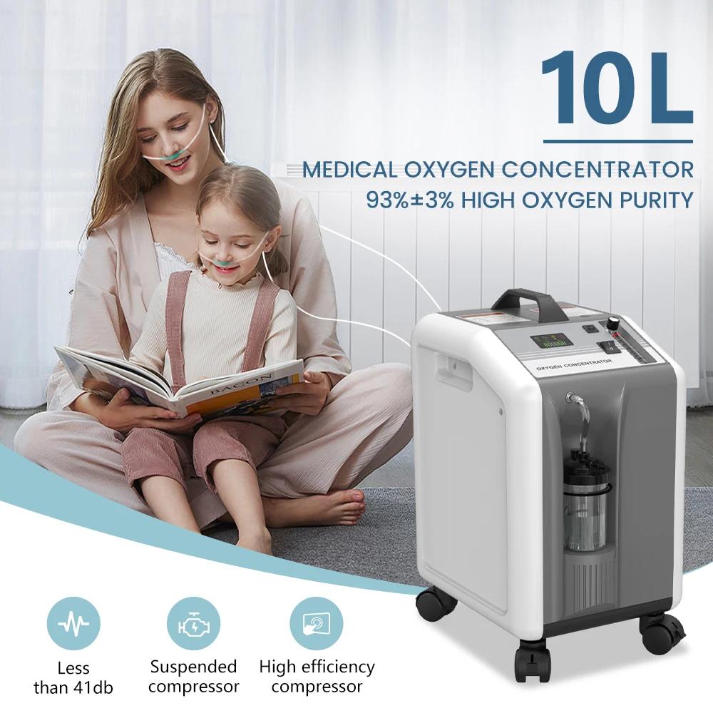 MICiTECH oxygen extractor machine breathing oxygen machine 10 l oxygen concentrator