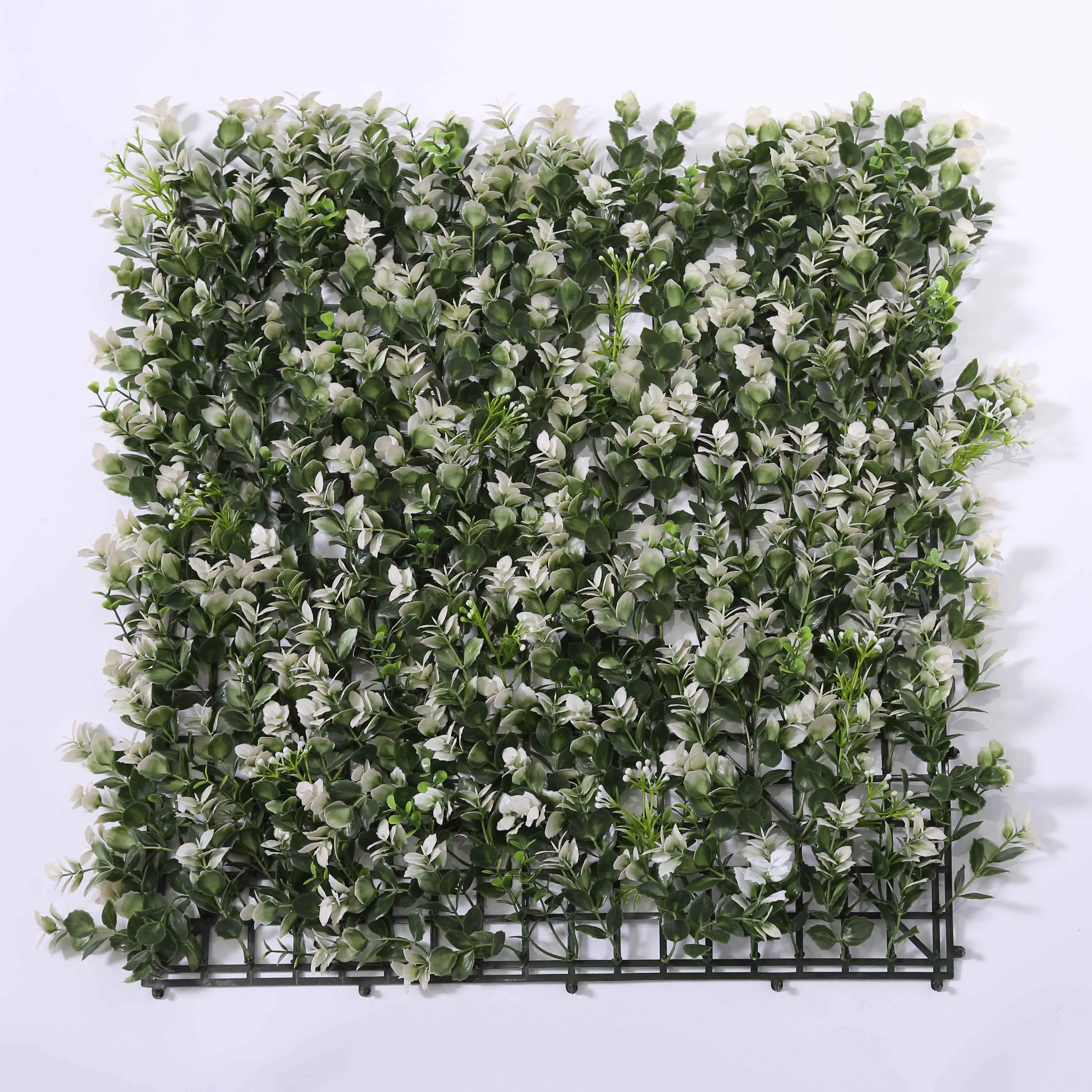 Colorful Tropical Foliage Hedges for Modern Artificial Green Walls