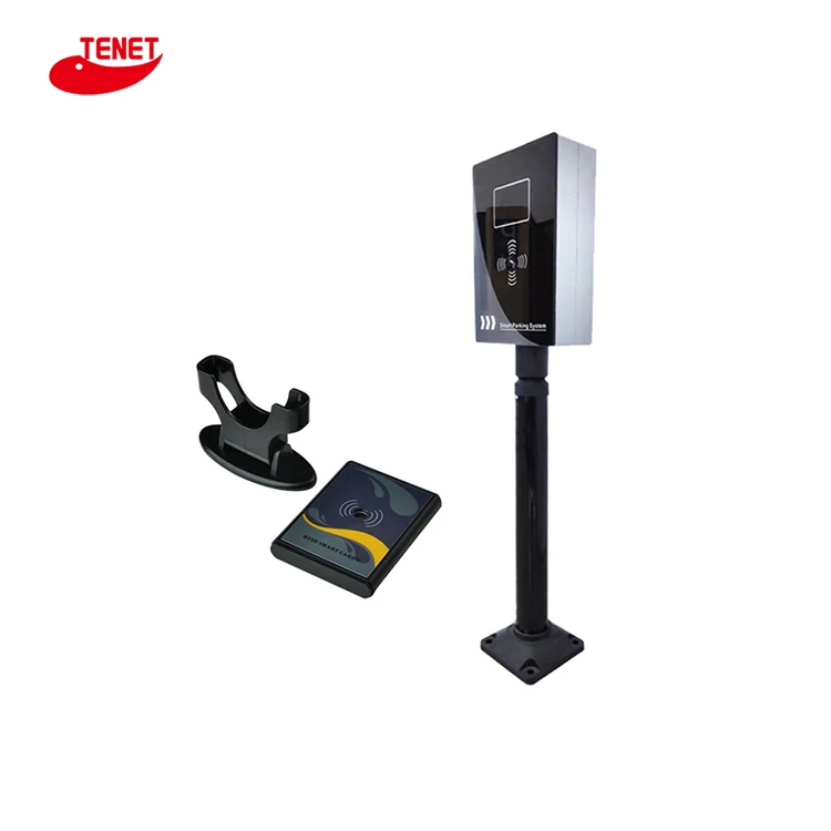 TENET Car Parking System Long Range RFID Reader TRF-820 with tags TRF-8617 for parking access control system