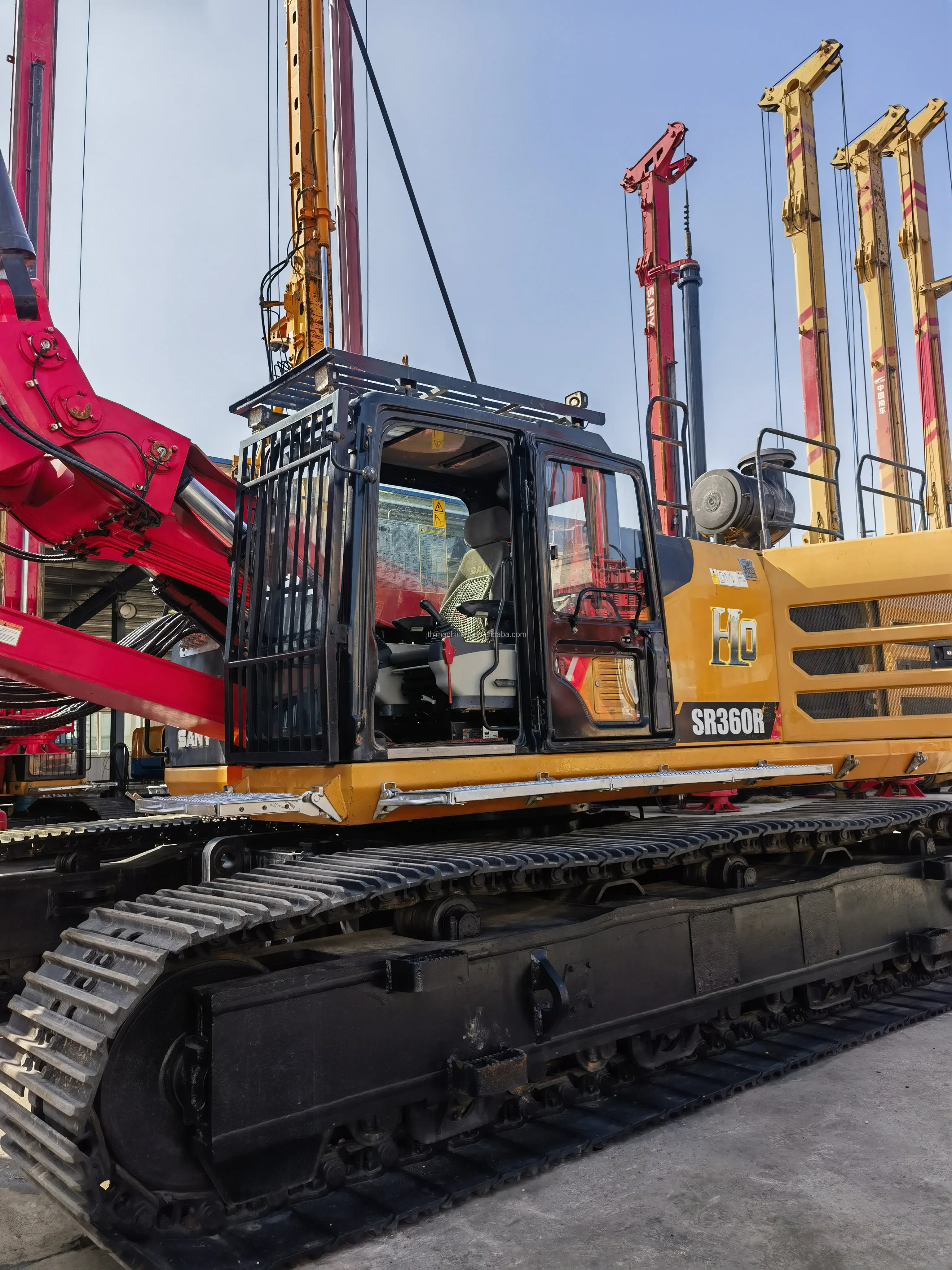 used SANNY SR360R Mobile Rotary Drilling Rigs 360KN Rotary Drilling Rig