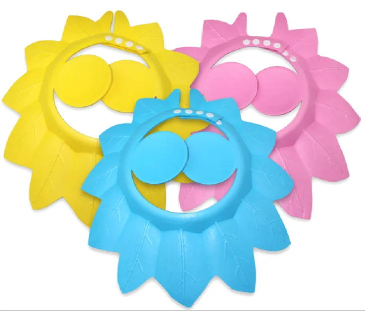 BONNO горячая Распродажа EVA шапочка для ванной детская душа мытья