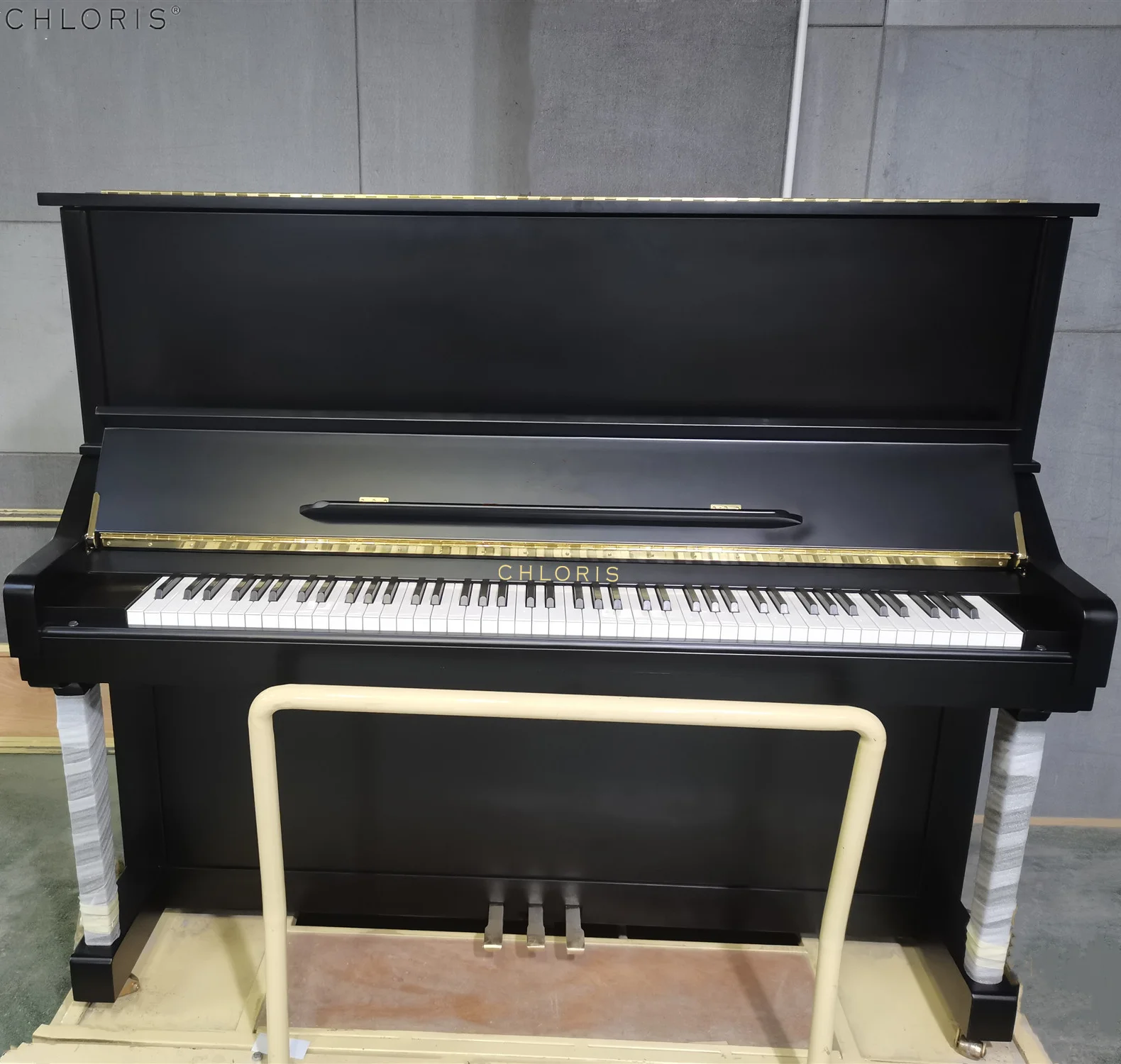 Распродажа, вертикальный HU-131 для пианино с матовой черной окраской