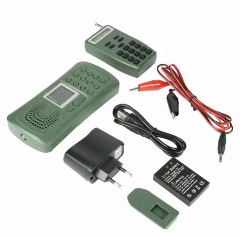 Hunter mp3 player with quail crow duck pigeon sounds/downloads bird sound