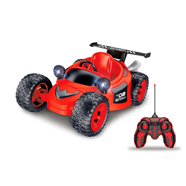 New 4CH Flip Tumbling RC Stunt Car 360 Rotating Remote Control Classic Cars Toy