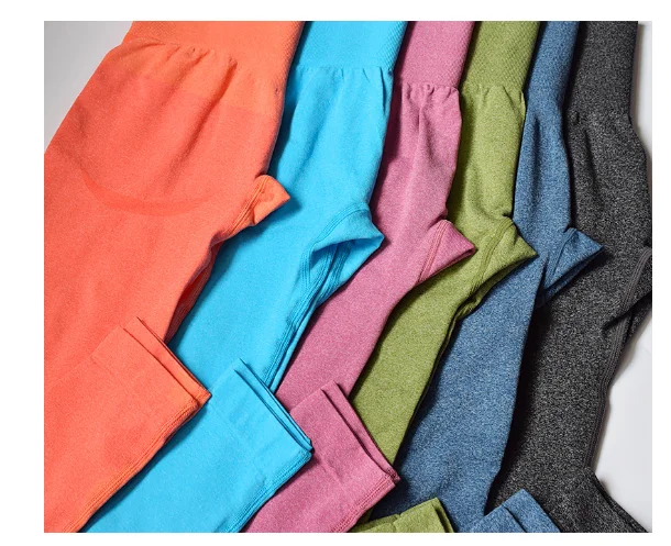 High Waist Yoga Pants Seamless Sport Leggings Womens Push Up Yoga Legging Elastic Fitness Tights Running Gym Sportswear