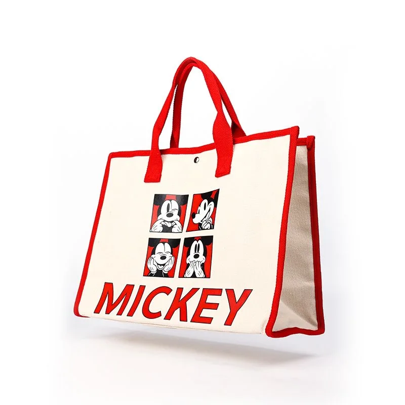 FAMA OEM Factory Provide DisneyBag Cartoon Tote Shopping Bag Promotion Gift Reusable Grocery Bags CuteLotso