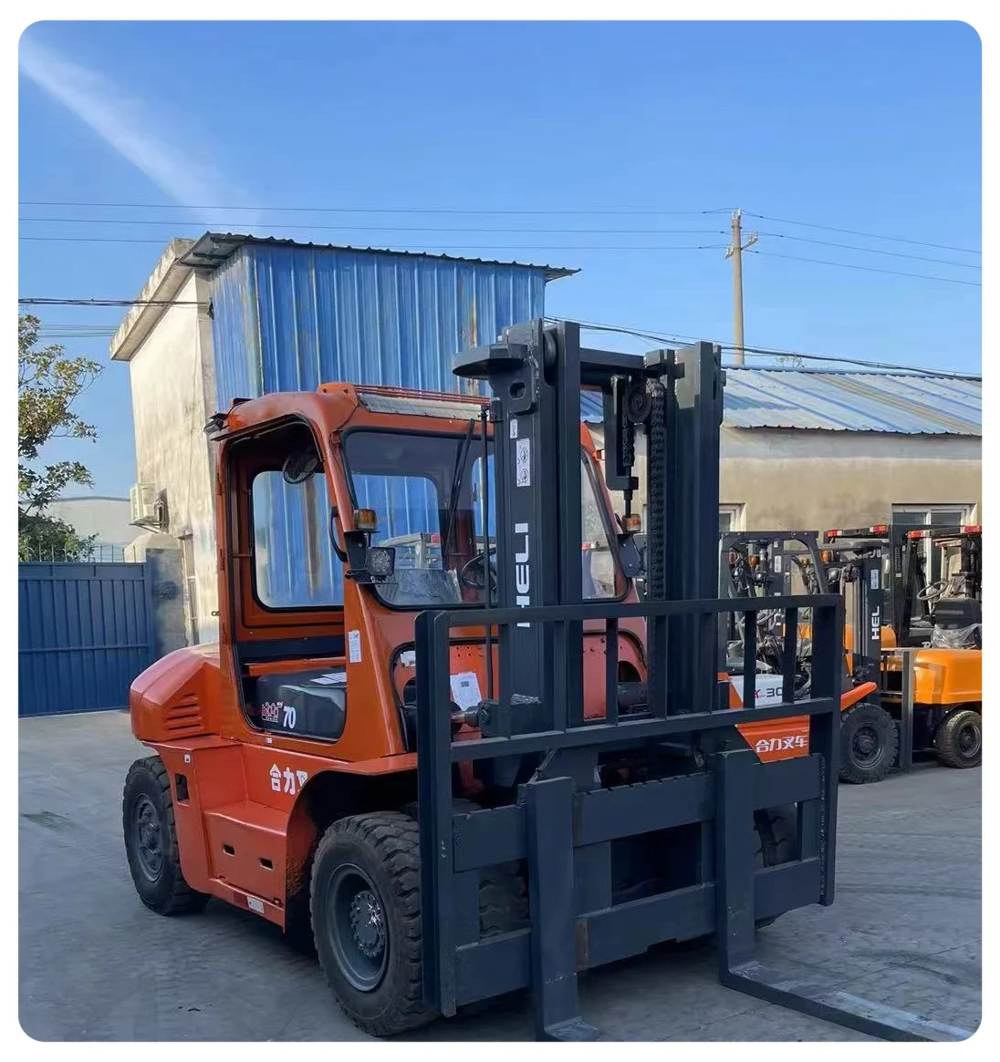 EPA New HELI Forklift Gasoline diesel LPG Propane new forklift Trucks 7Ton 2Ton 3Ton 5Ton 10Ton FORK LIFTS For Sale