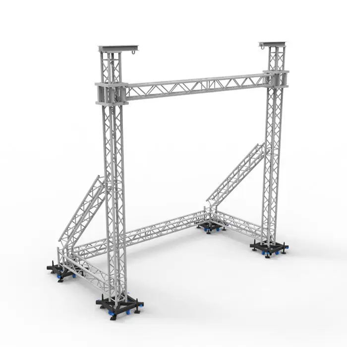estrutura en f34 dna box truss top plate 290mm aluminum 12x12 trusses display for show suppliers