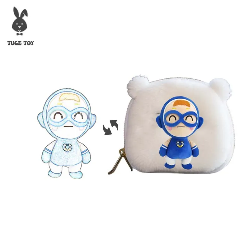 TUGE-Cross-border hot selling  gift doll cartoon plush toy baby comfort  pillow children accompany sleeping plush doll