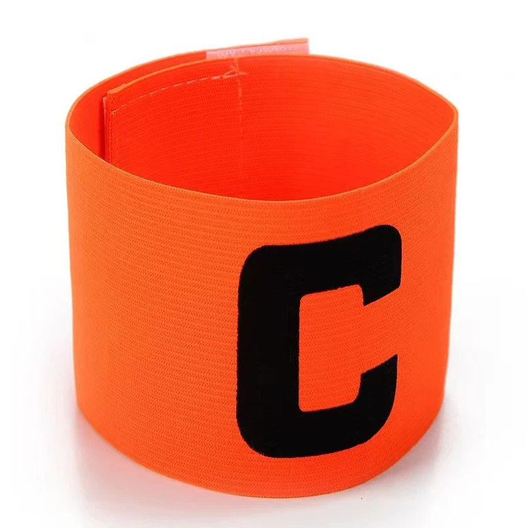 Factory directly elastic football captain armbands mix color kids captain band football soccer