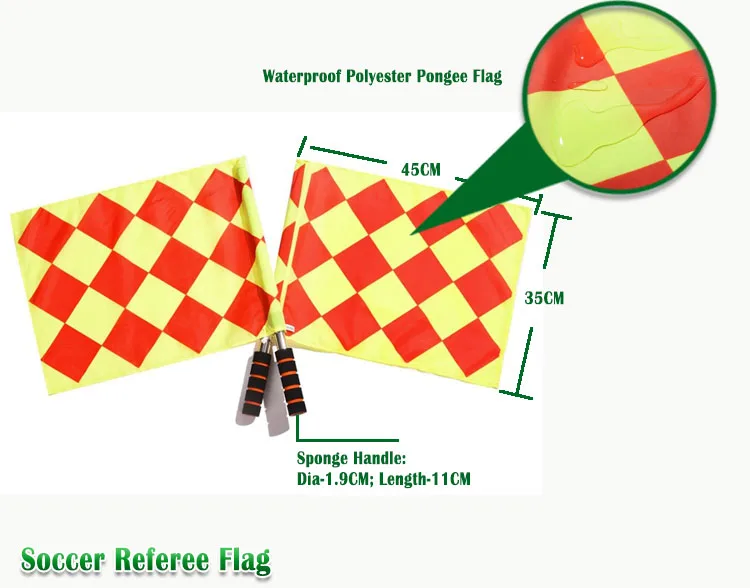 New Type Electronic Chief Referee BP Flag Futbol