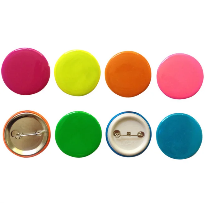 reflective badge custom shaped smile smiley pins badges