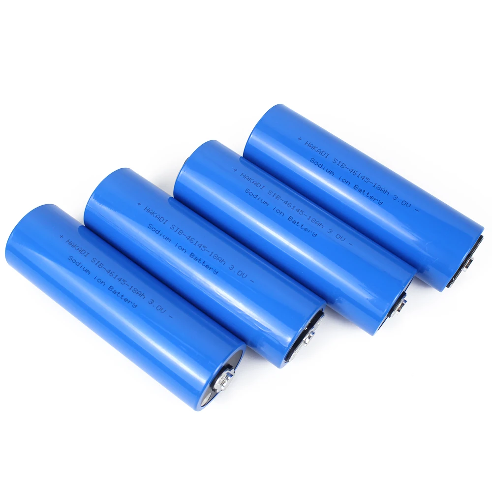 HAKADI SIB 3V 18AH Na ion batteries 18000mah High Capacity Safety 46145 for DIY 12V 48v Electric Scooters Bike Energy Storage