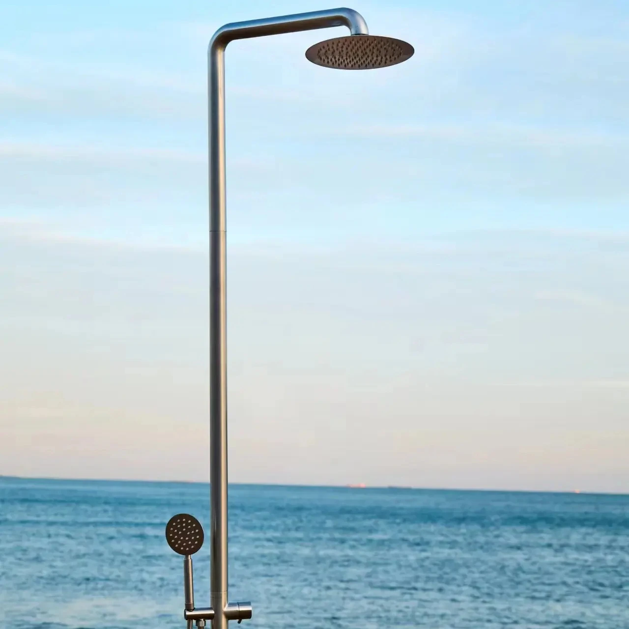 Special Gold Freestanding Garden Beach Swimming Pool Stand Rain Shower Outdoor Shower set