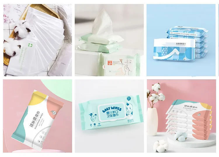 Full Auto Wet Tissue Making And Packing Machine Mini Wipe Pocket Wipes