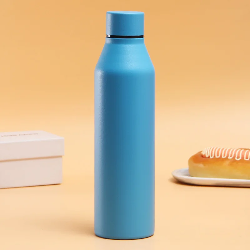 Wholesale 500ml Drink Metal Thermal Bottle Double Layer Stainless Steel Insulated Water Vacuum Flask