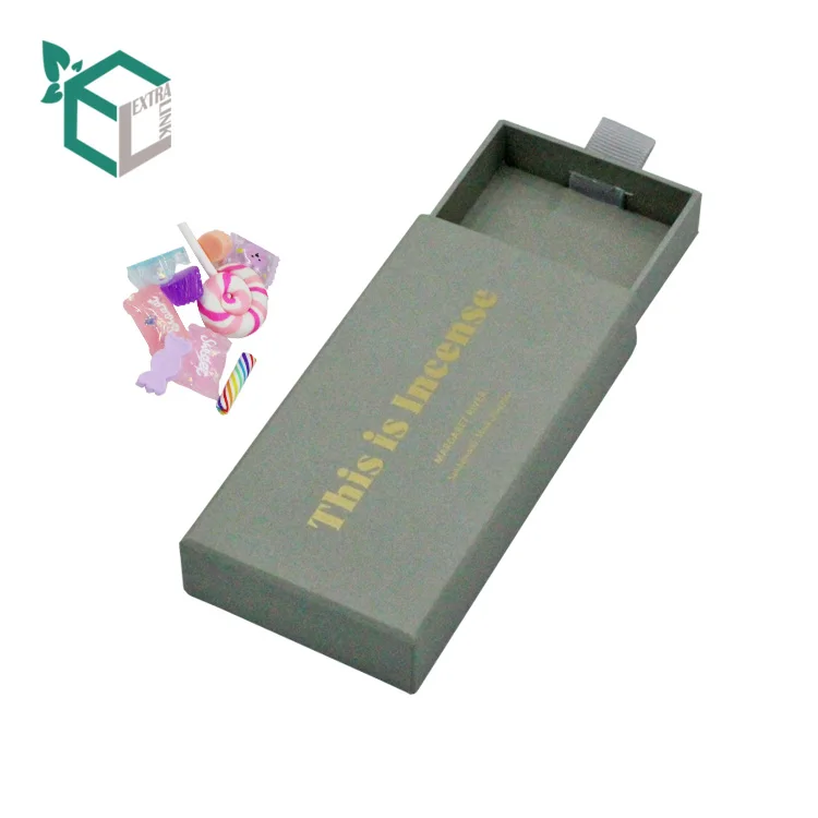 Custom Small Drawer Paper Sandal Incense Powder Packaging Box