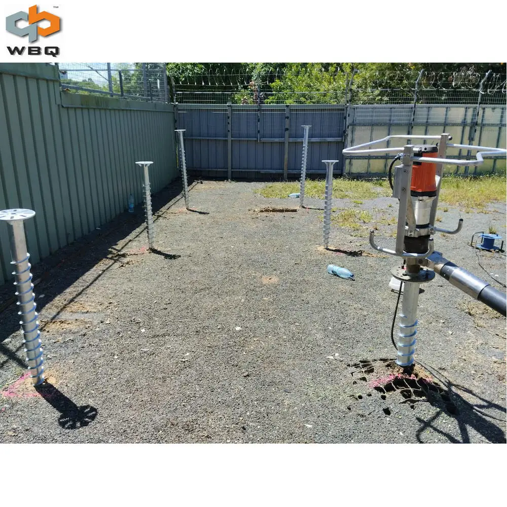 Krinner Hot Dip Galvanized Spiral Ground Screw for Solar Ground System