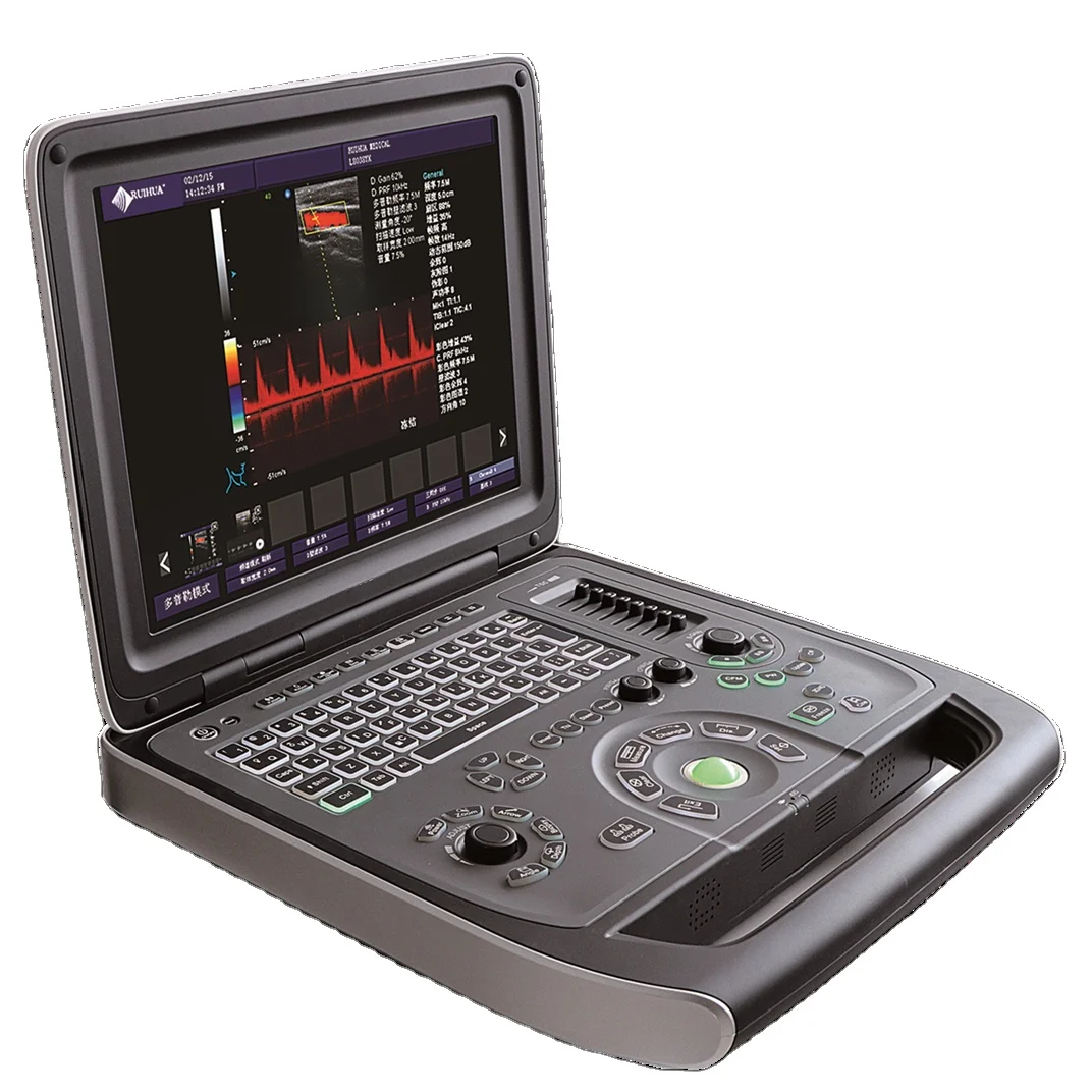 Low Price medical Doppler Ultrasound Machine RUIHUA manufacturer DU8-M1 model digital electronic ultrasound machine