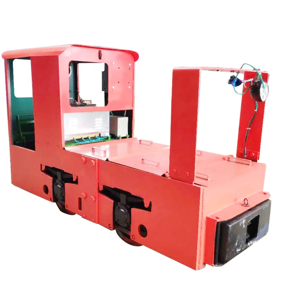 Underground Traction Locomotive National Standard Track Locomotive Narrow Gauge Industrial And Mining Overhead Battery Electric