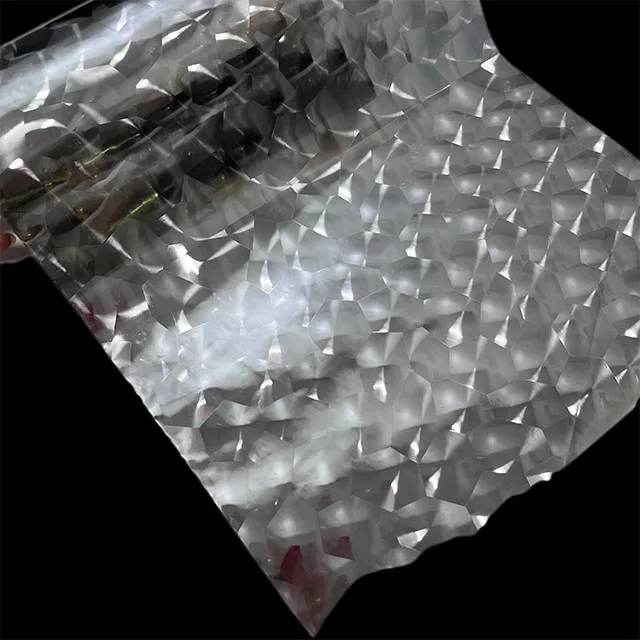 BOPP Aluminum 3D Cat Eye PET Metalized Lenticular Thermal Lamination Film