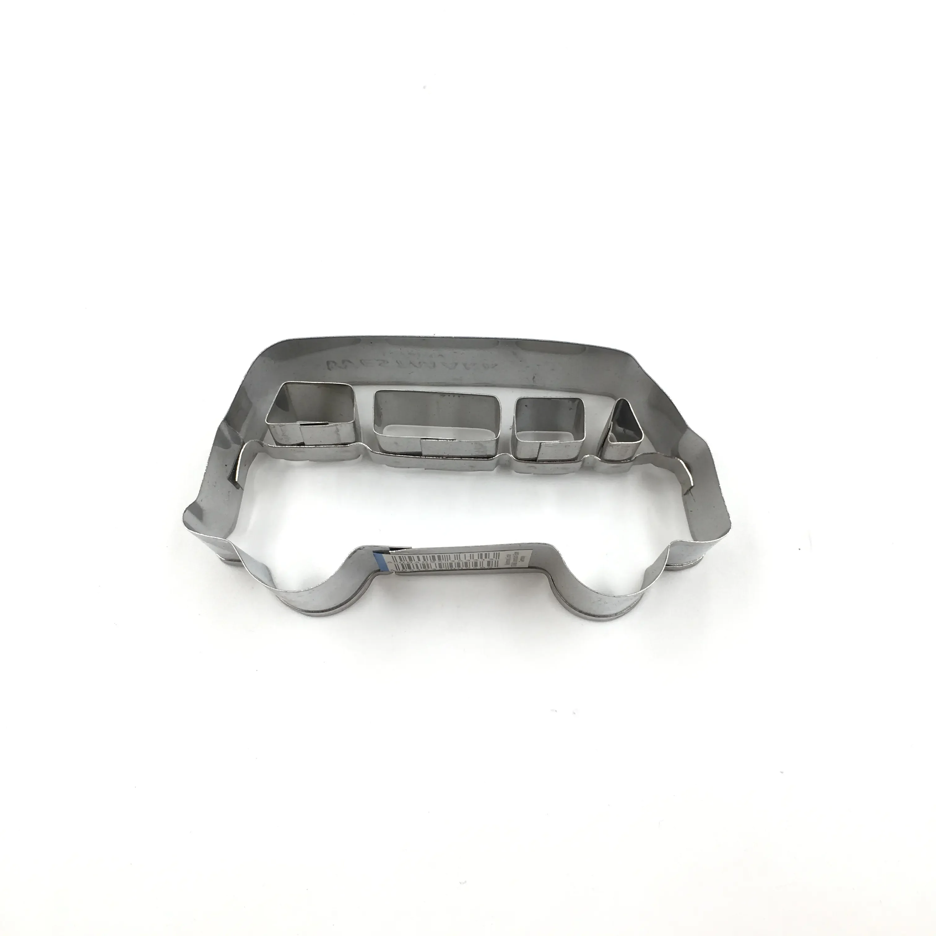 New design Hot Selling Cute Bus Shape Cookie Cutters Food Grade Stainless Cookie Mold