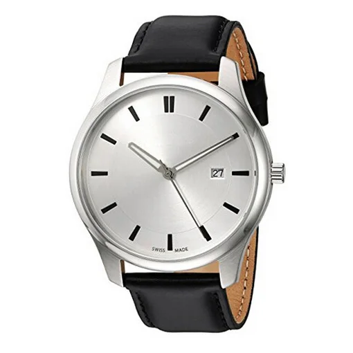 Fashion Watch Luxury Two Tone Gold Plated Visible Stainless Steel Quartz Watches For Men