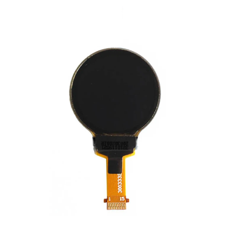 0.75 inch round small white 128x128 dots OLED display
