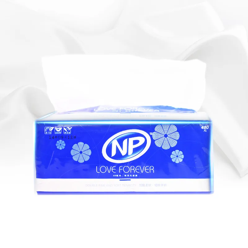Wholesale Facial tissue soft packing poly bag tissue paper OEM personal using
