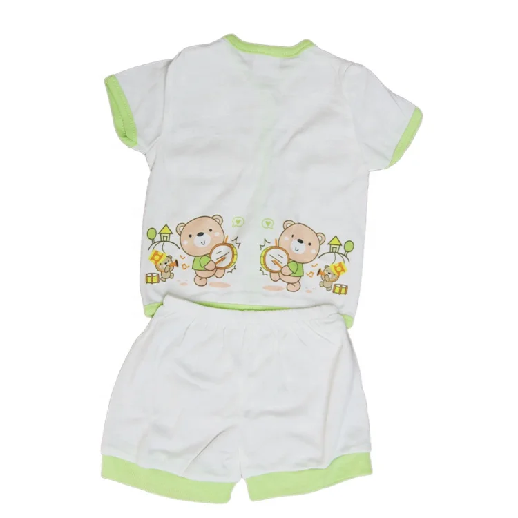 Briantex Baby Boys Summer Clothing Sets Clothes Toddler Children 2pcs T-shirt Shorts 10 Sets 1 Set /opp Bag Polyester Cotton