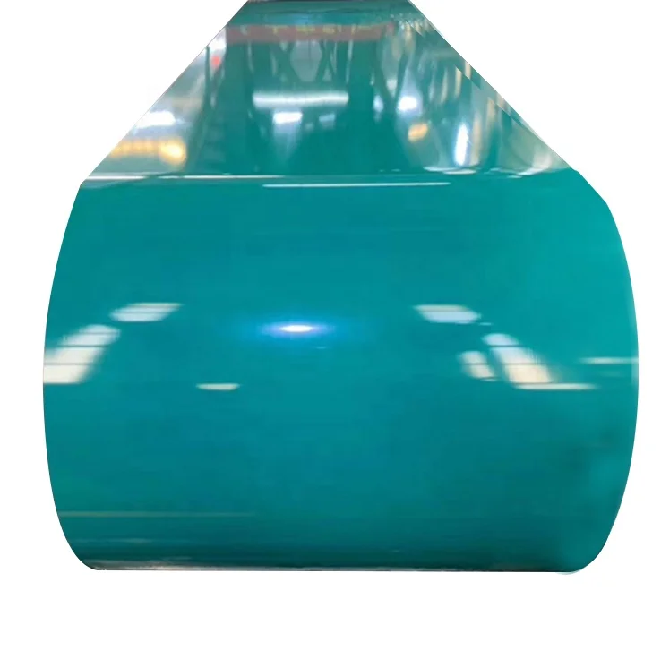 Color Coated Galvanized Steel Coil Prepainted Steel Coil Zinc Single Double Tri-color Coated PPGI Coil