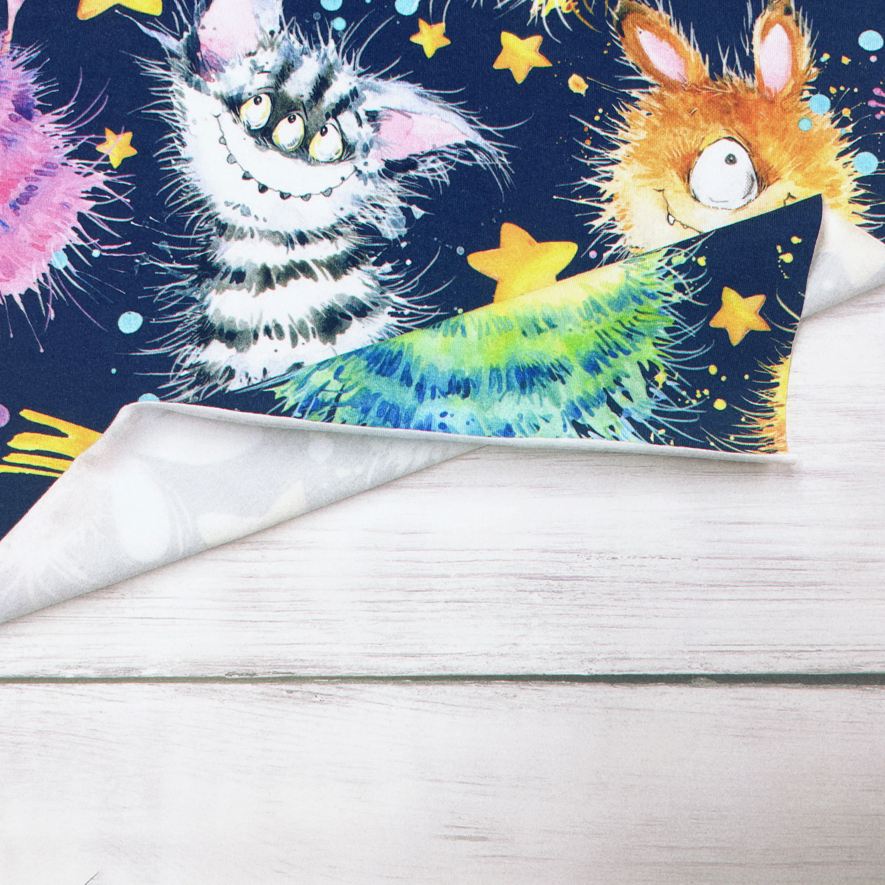 High Quality Comfort Custom Digital Printing 95% Cotton 5% Lycra Spandex Fabric With No Moq For Baby Clothing